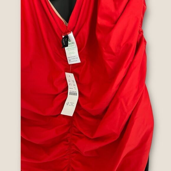 Plus size Red bathing suit size 24, NWT - Picture 4 of 6